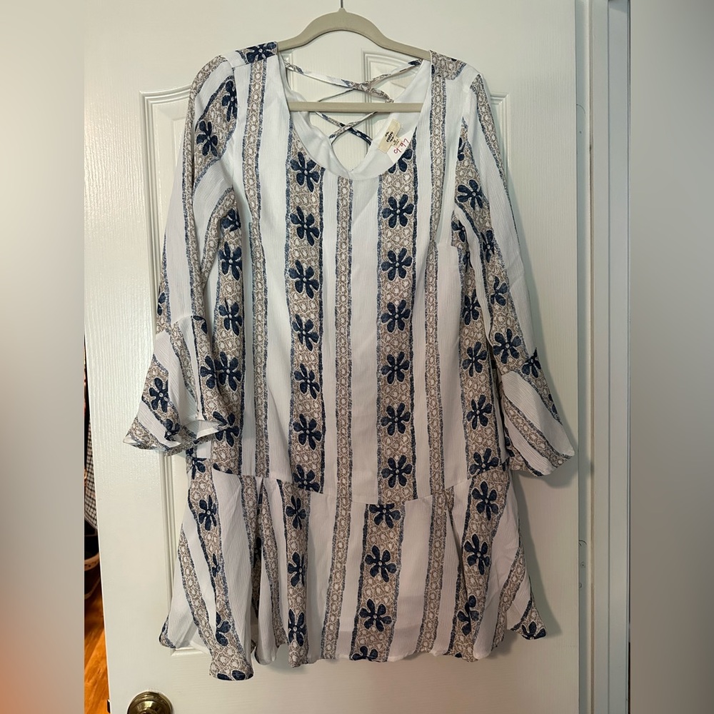 Floral Tunic, NWT